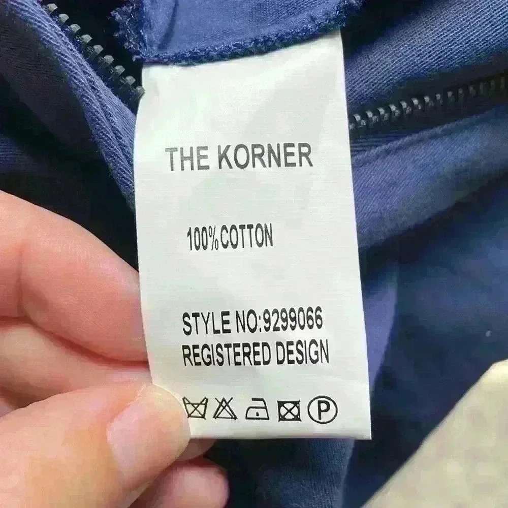 NWT The Korner Blue Hooded Jumpsuit - Picture 6 of 6